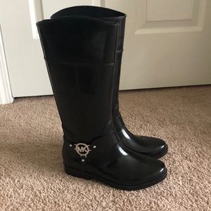 Women’s Michael Kors Tall Harness Rain Boots